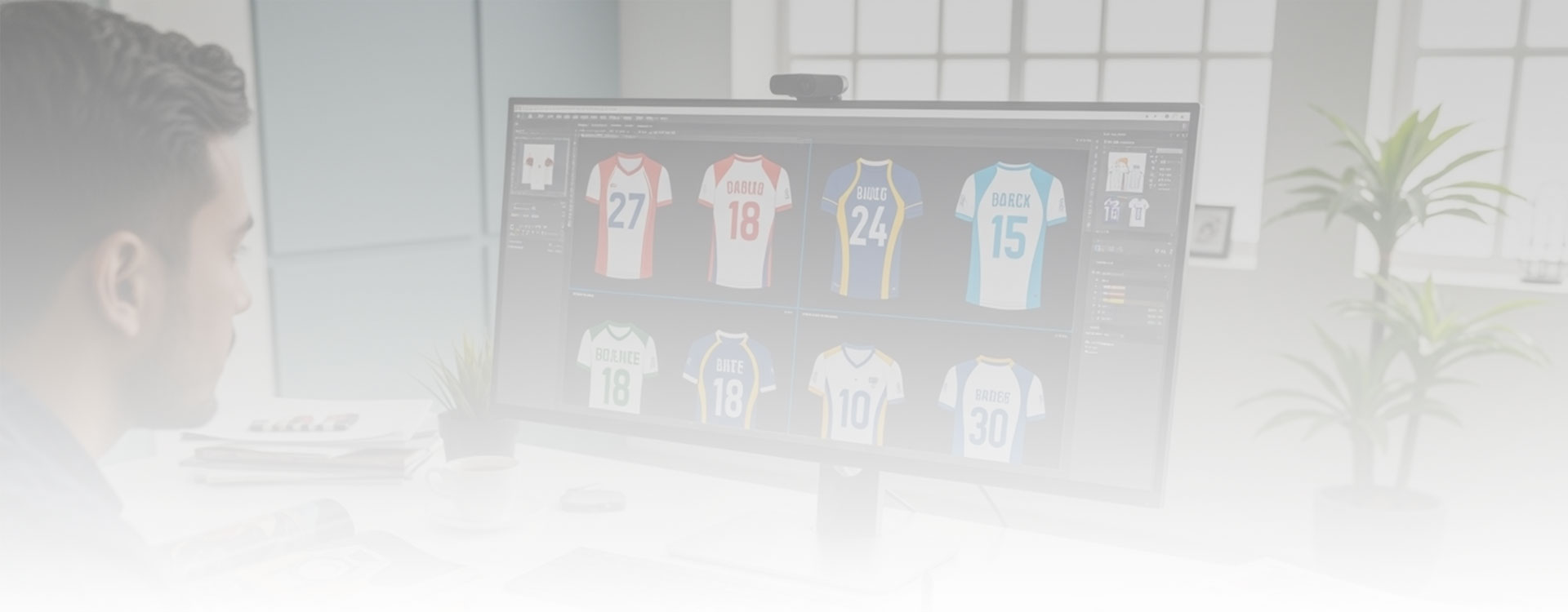 Process for cut to measure 7V7 Uniforms