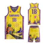 Professional Fully Custom Sublimated Basketball Uniforms