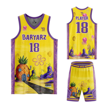 Professional Fully Custom Sublimated Basketball Uniforms
