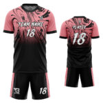 Custom Soccer Uniforms with Team Logo, Player Name and Number