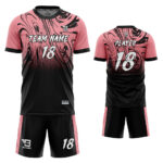 Custom Soccer Uniforms with Team Logo, Player Name and Number