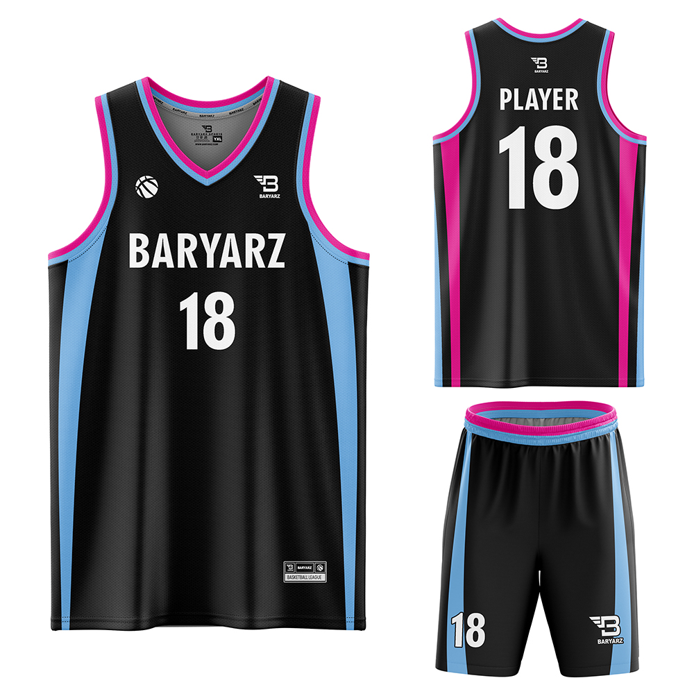 Professional Custom Basketball Uniforms For Clubs 05 Professional Custom Basketball Uniforms for Clubs